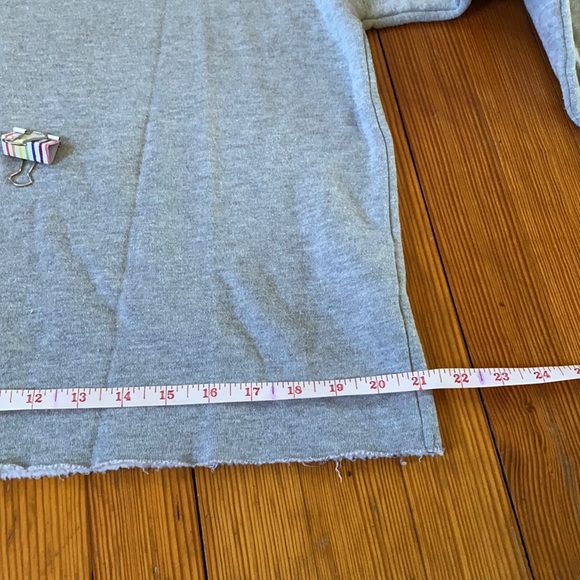 P.J.Salvage square cut raw edge Sweatshirt - Picture 8 of 9